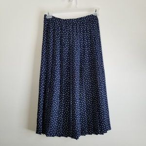 🍃Vintage mid length pleated acorn skirt🍃